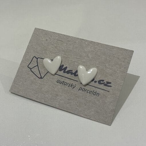 náušnice Srdíčka